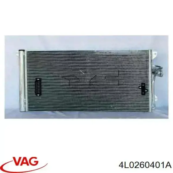 Compre 4L0260401A VAG Radiador de aparelho de ar condicionado