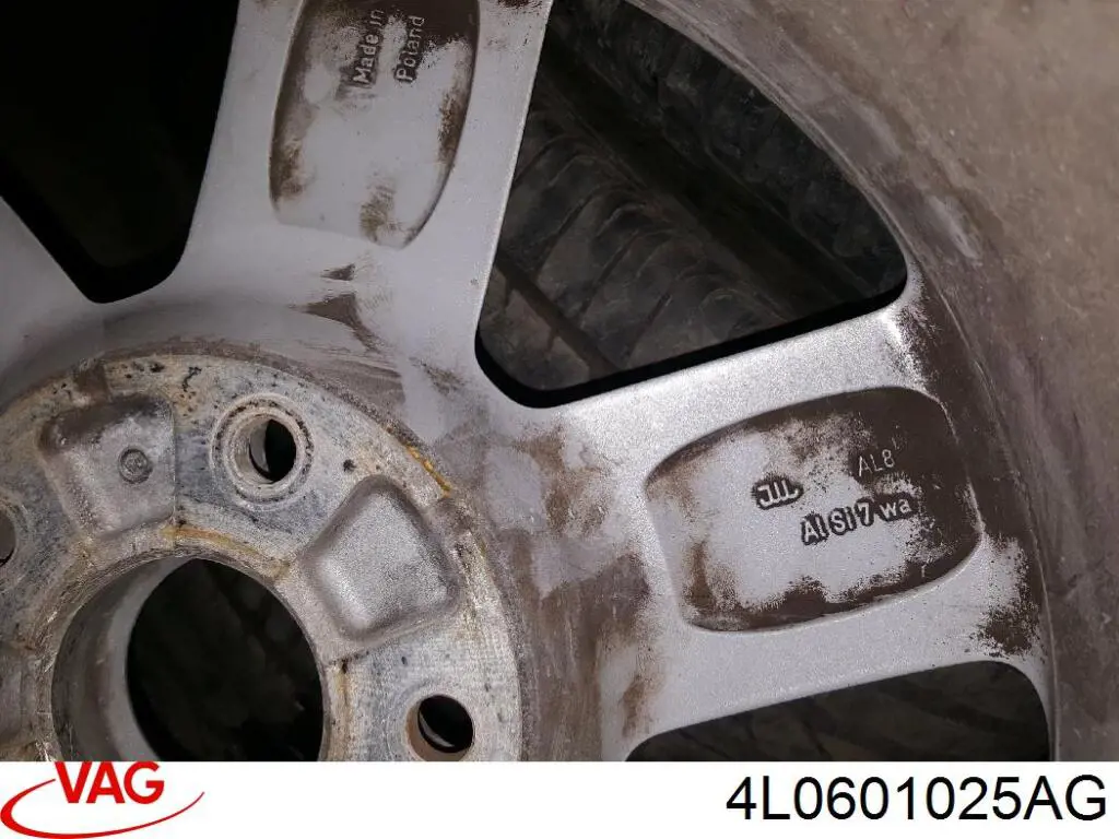 Discos de roda de aleação ligeira (de aleação ligeira, de titânio) VAG 4L0601025BJ preço, a partir de 331,11 USD