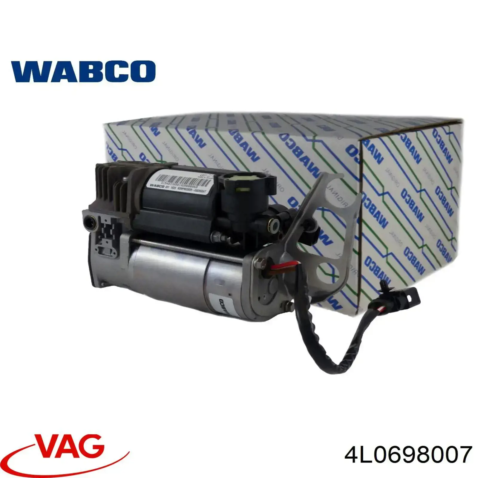 4L0698007 VAG Compressor de bombeio pneumático (de amortecedores)