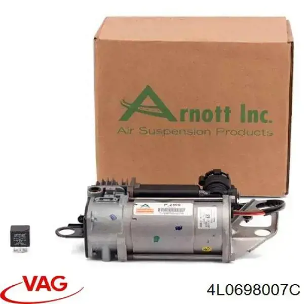 Compressor de bombeio pneumático (de amortecedores) VAG 4L0698007C preço, a partir de 561,99 USD