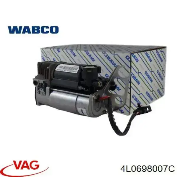 Compre 4L0698007C VAG Compressor de bombeio pneumático (de amortecedores)
