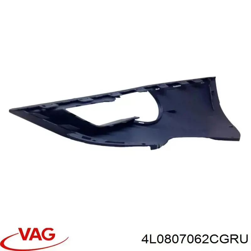 4L0807062CGRU VAG Spoiler direito do pára-choque dianteiro