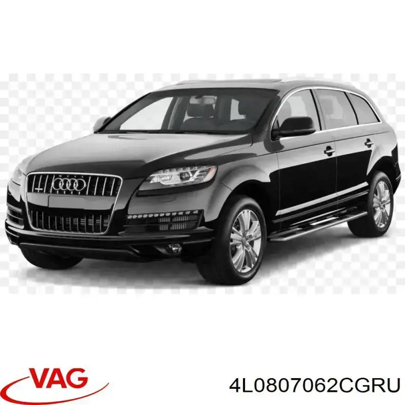 Spoiler direito do pára-choque dianteiro VAG 4L0807062CGRU preço, a partir de 34,16 USD