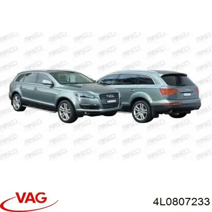 4L0807233 VAG Pára-choque dianteiro