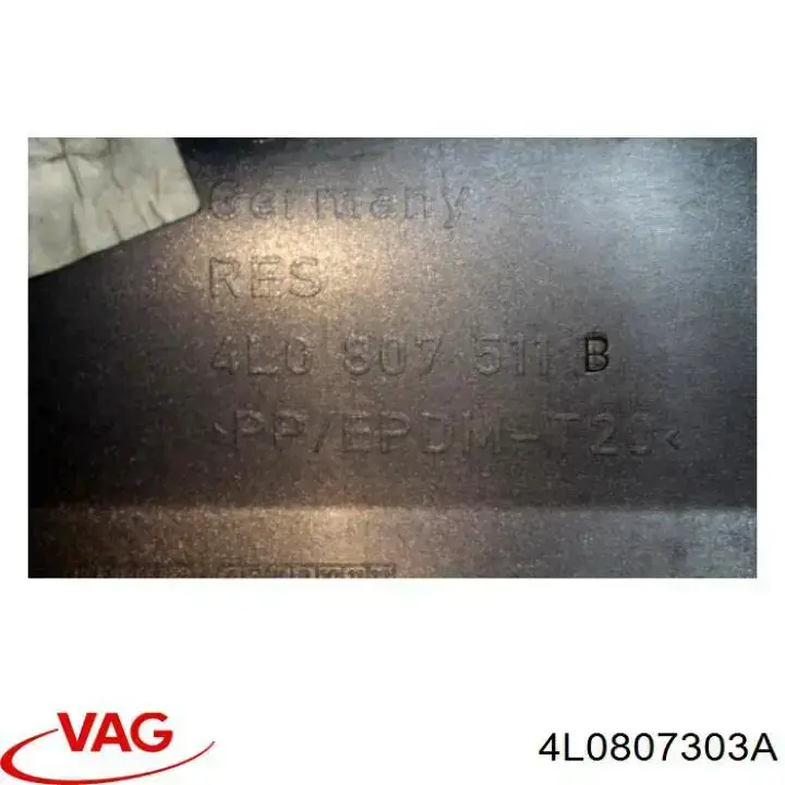 Pára-choque traseiro, parte superior VAG 4L0807303A preço, a partir de 392,57 USD