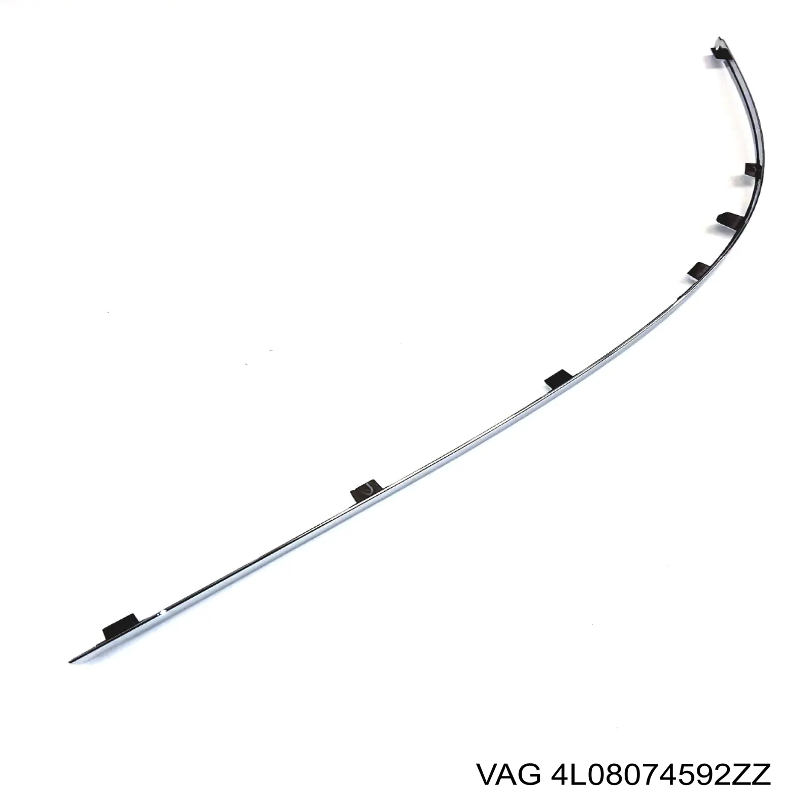 Moldura esquerda do pára-choque traseiro VAG 4L08074592ZZ preço, a partir de 36,85 USD