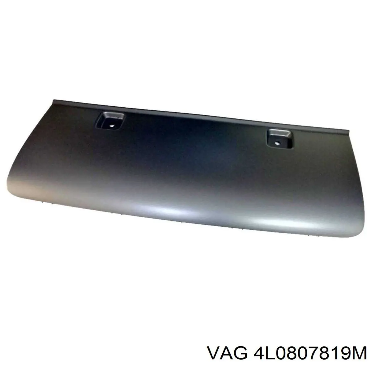 Placa sobreposta do pára-choque traseiro VAG 4L0807819M preço, a partir de 60,93 USD