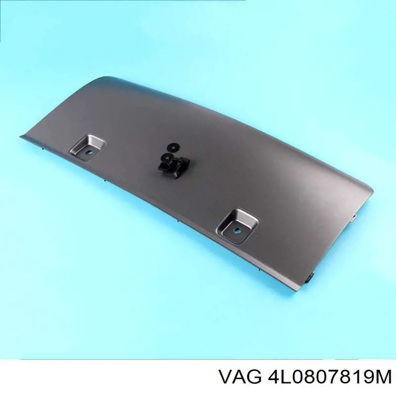 4L0807819M VAG Placa sobreposta do pára-choque traseiro