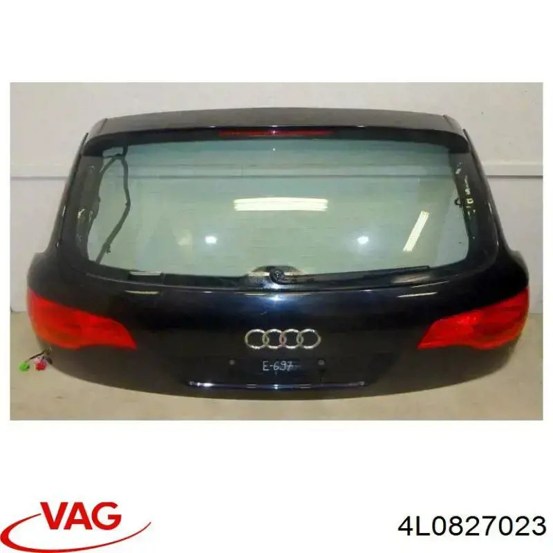  Porta traseira (3ª/5ª porta-malas (tampa de alcapão) Audi Q7 SUV (4LB) (2006 - 2015) 