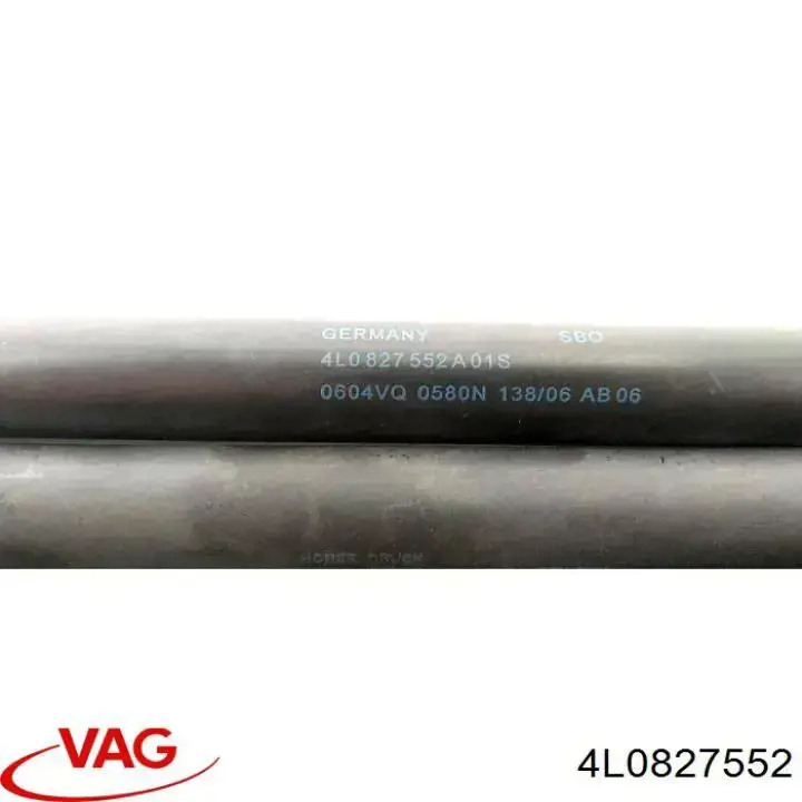 Amortecedor de tampa de porta-malas (de 3ª/5ª porta traseira) VAG 4L0827552 preço, a partir de 32,35 USD