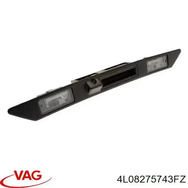 4L08275743FZ VAG Puxador externo de tampa de porta-malas (de 3ª/5ª porta traseira)