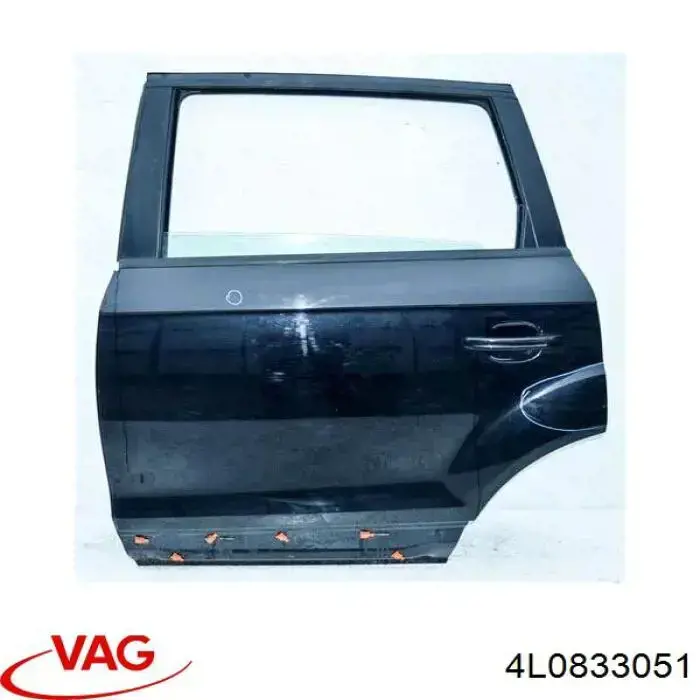 Porta traseira esquerda VAG 4L0833051 preço, a partir de 462,20 USD