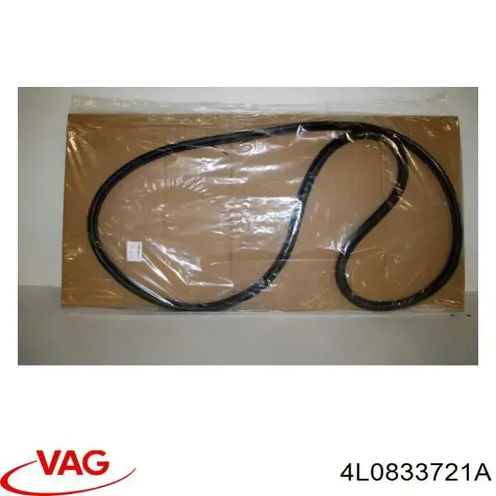 4L0833721A VAG Compactador da porta traseira (na carroçaria)