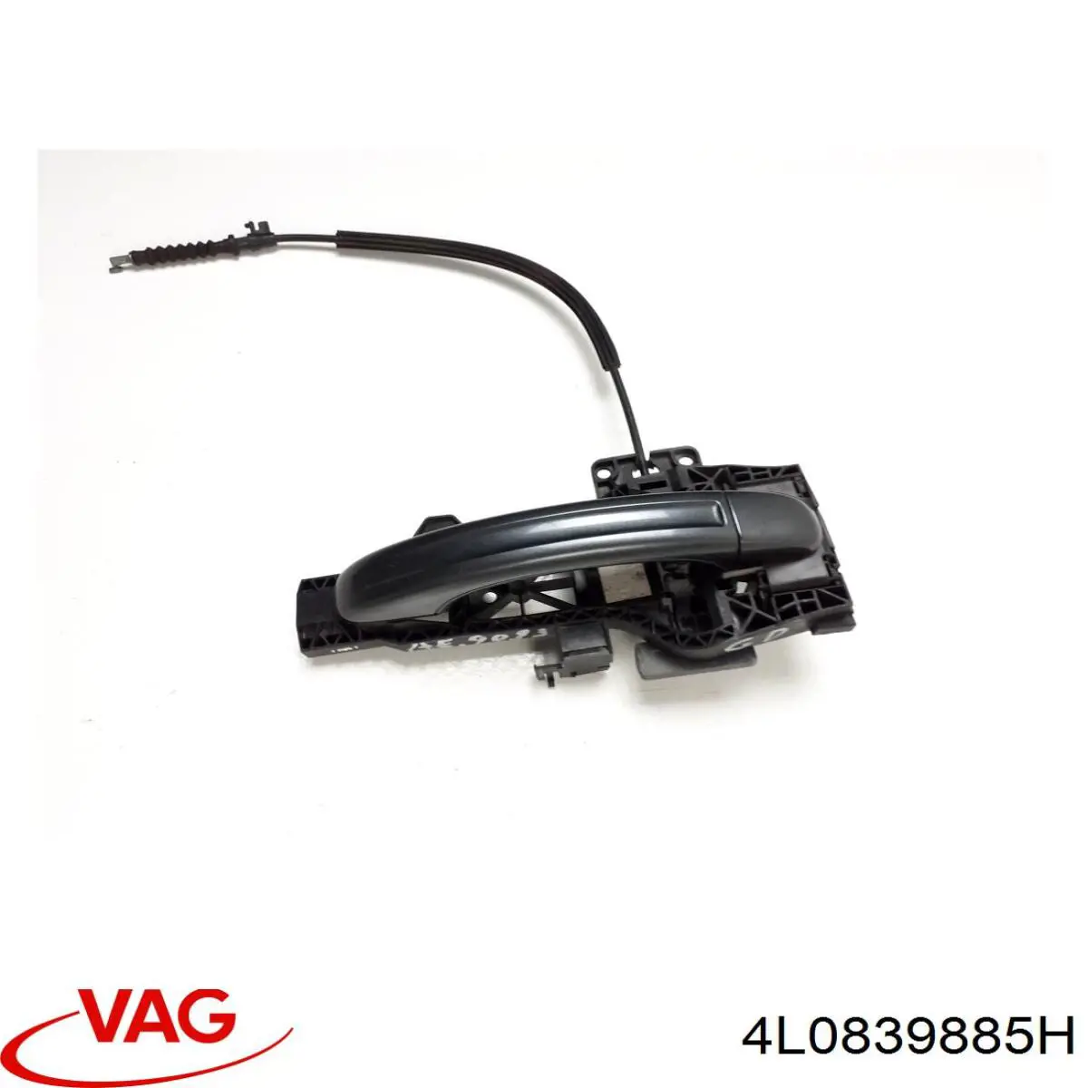 4L0839885H VAG Suporte de maçaneta externa da porta traseira esquerda