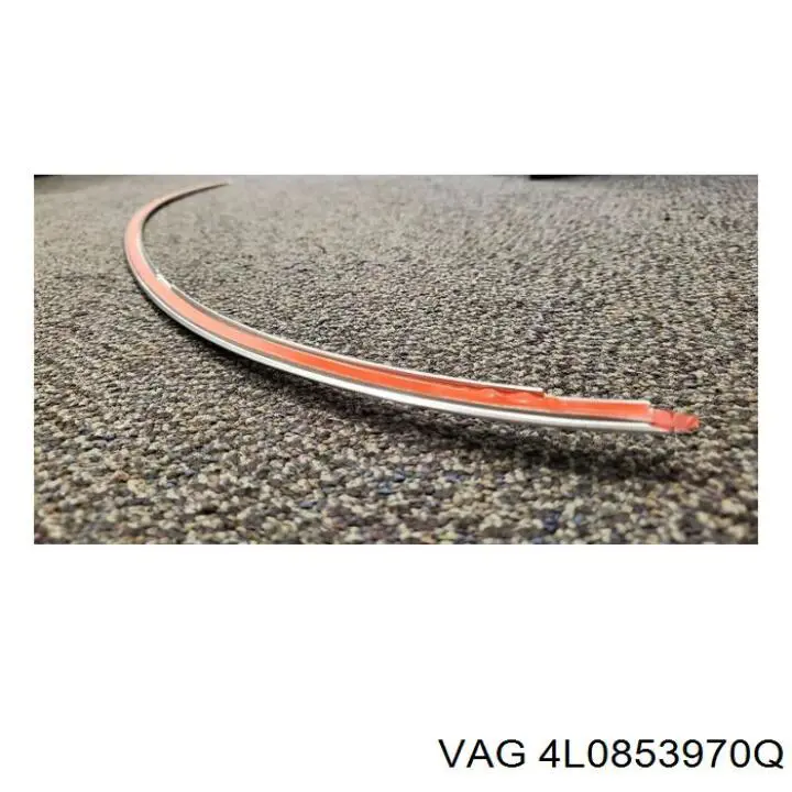 Compre 4L0853970QGRU VAG Moldura da porta traseira direita inferior