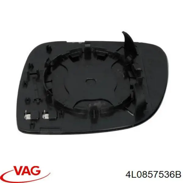 Compre 4L0857536B VAG Elemento espelhado do espelho de retrovisão direito