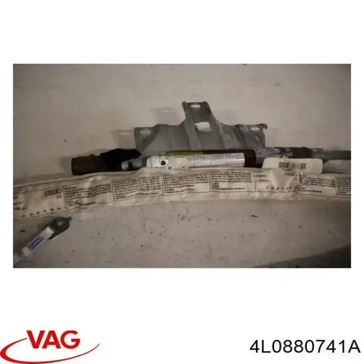 4L0880741A VAG Cinto de segurança (AIRBAG) de estore lateral esquerdo