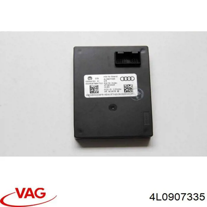 4L0907335 VAG Unidade de controlo do fecho central