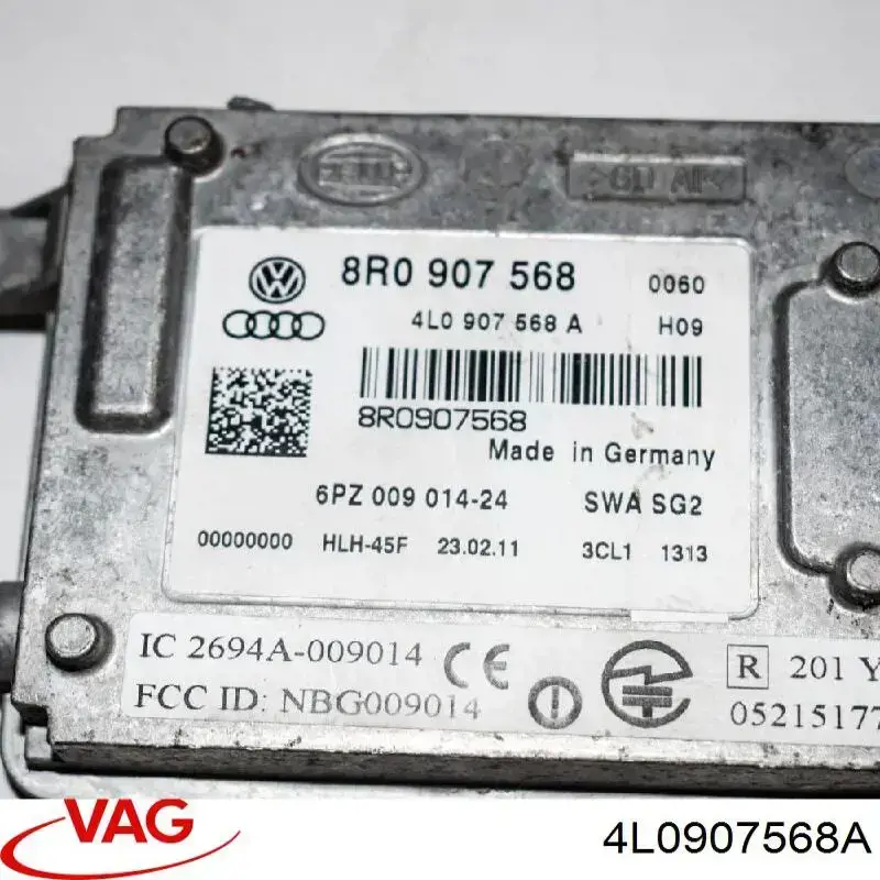 4L0907568A VAG Radar de mudança de faixa