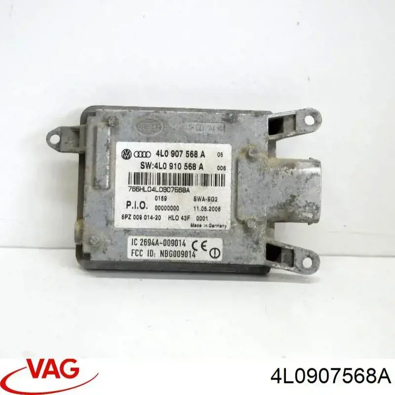 Radar de mudança de faixa 4L0907568A VAG