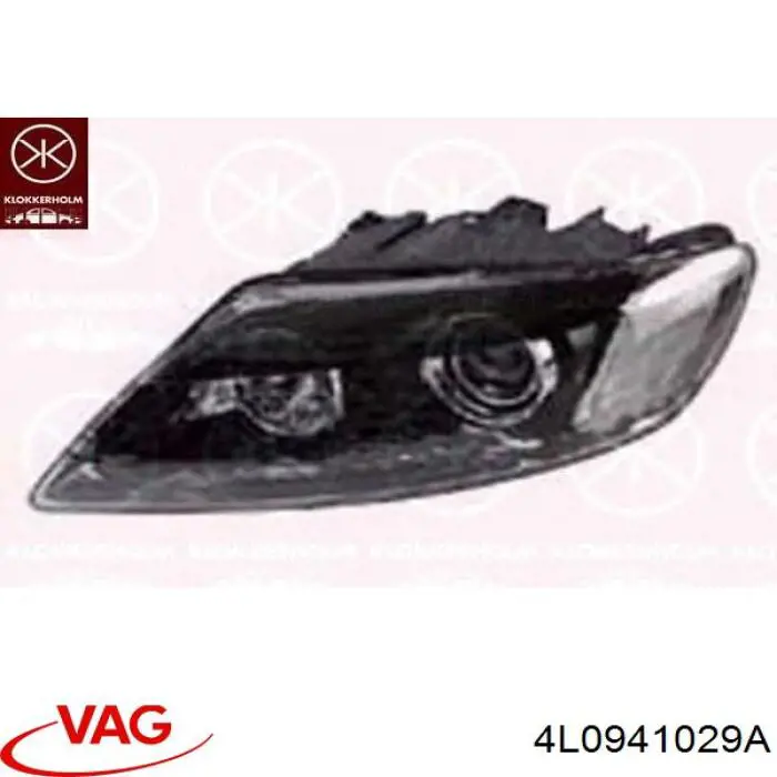 4L0941029A VAG Luz esquerda