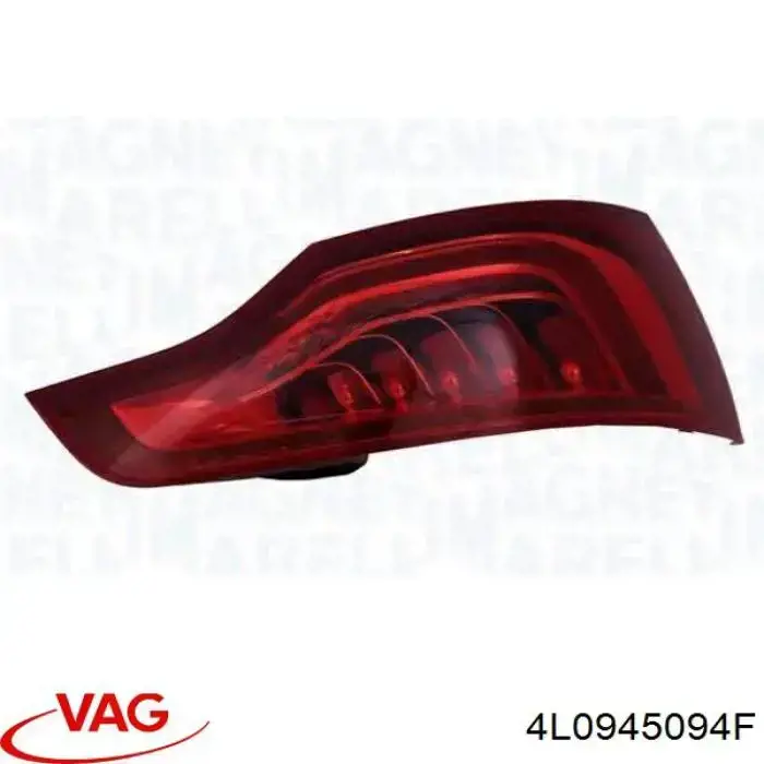 4L0945094F VAG Lanterna traseira direita