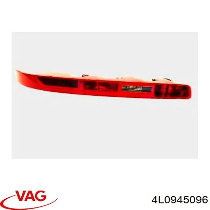 Lanterna do pára-choque traseiro direito VAG 4L0945096 preço, a partir de 110,61 USD