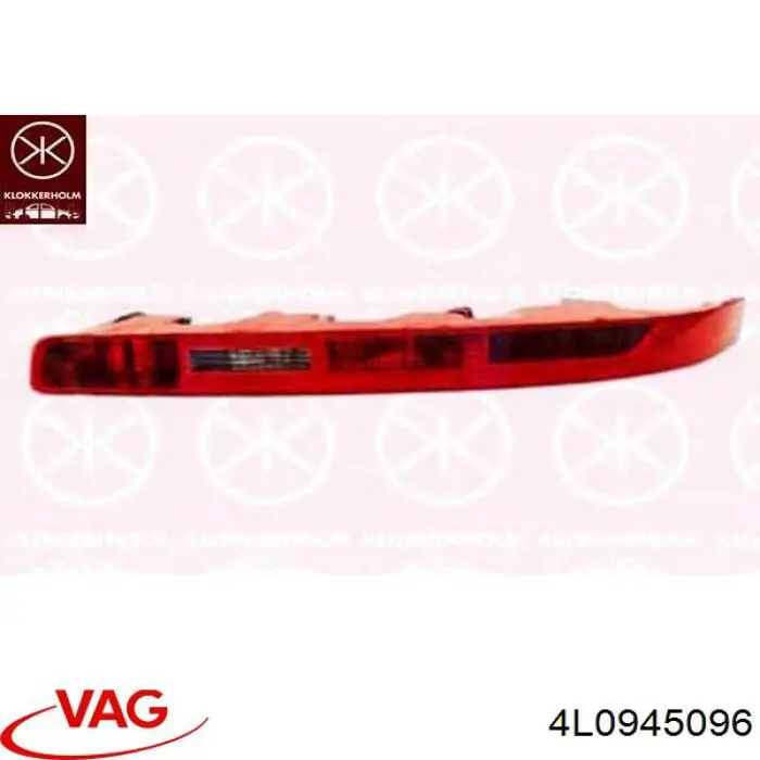 Compre 4L0945096 VAG Lanterna do pára-choque traseiro direito