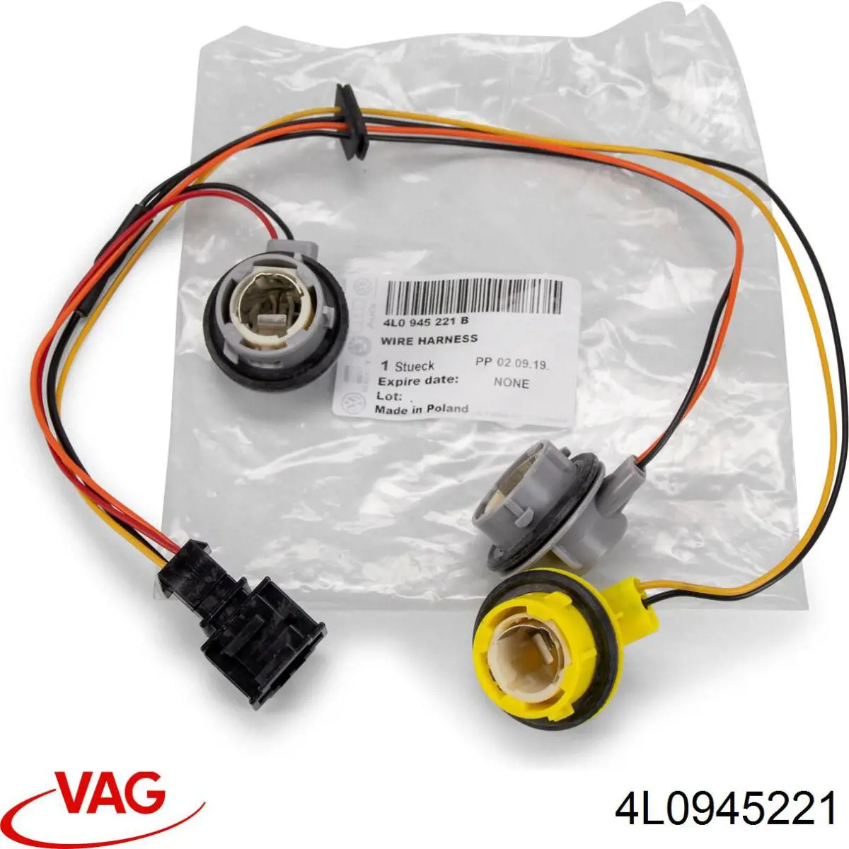 4L0945221 VAG Base (casquilho) de lâmpada da luz