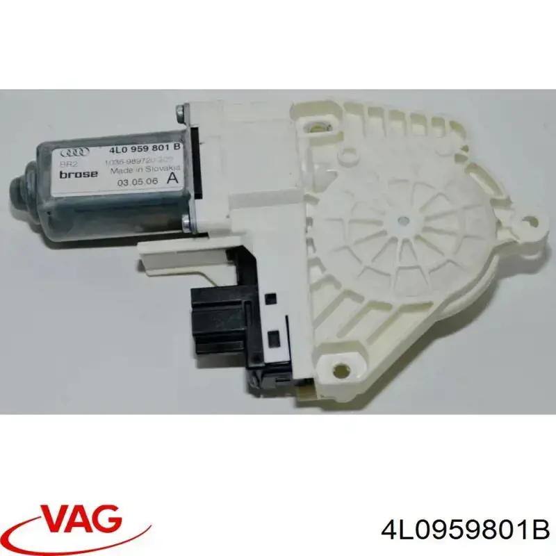 Motor de acionamento de vidro da porta traseira esquerda VAG 4L0959801B preço, a partir de 52,78 USD