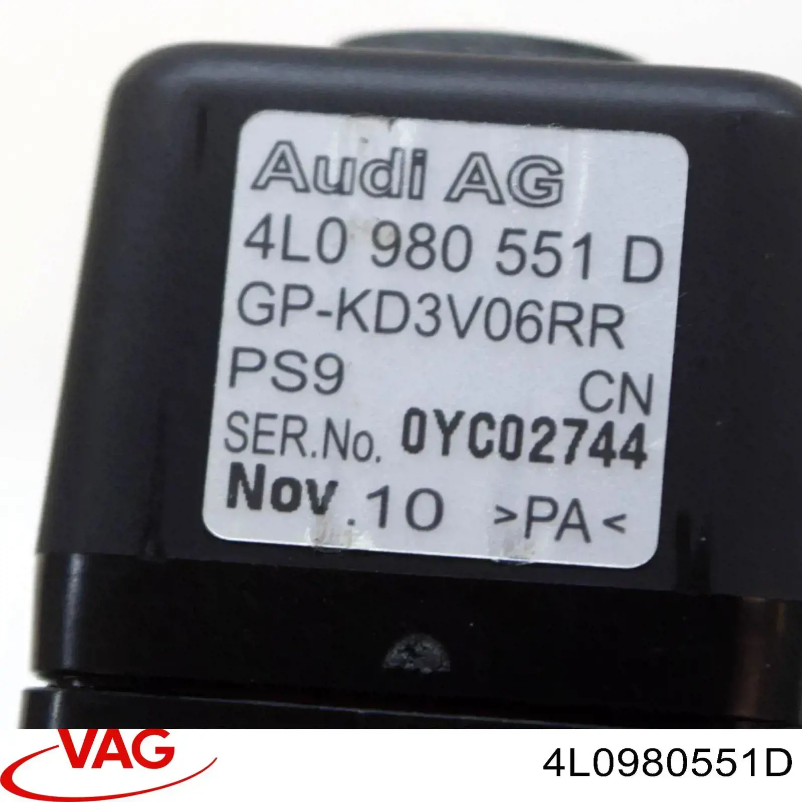 4L0980551D VAG Câmara do sistema para asseguramento de visibilidade