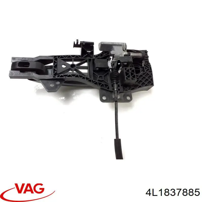 4L1837885H VAG Suporte de maçaneta externa da porta dianteira esquerda
