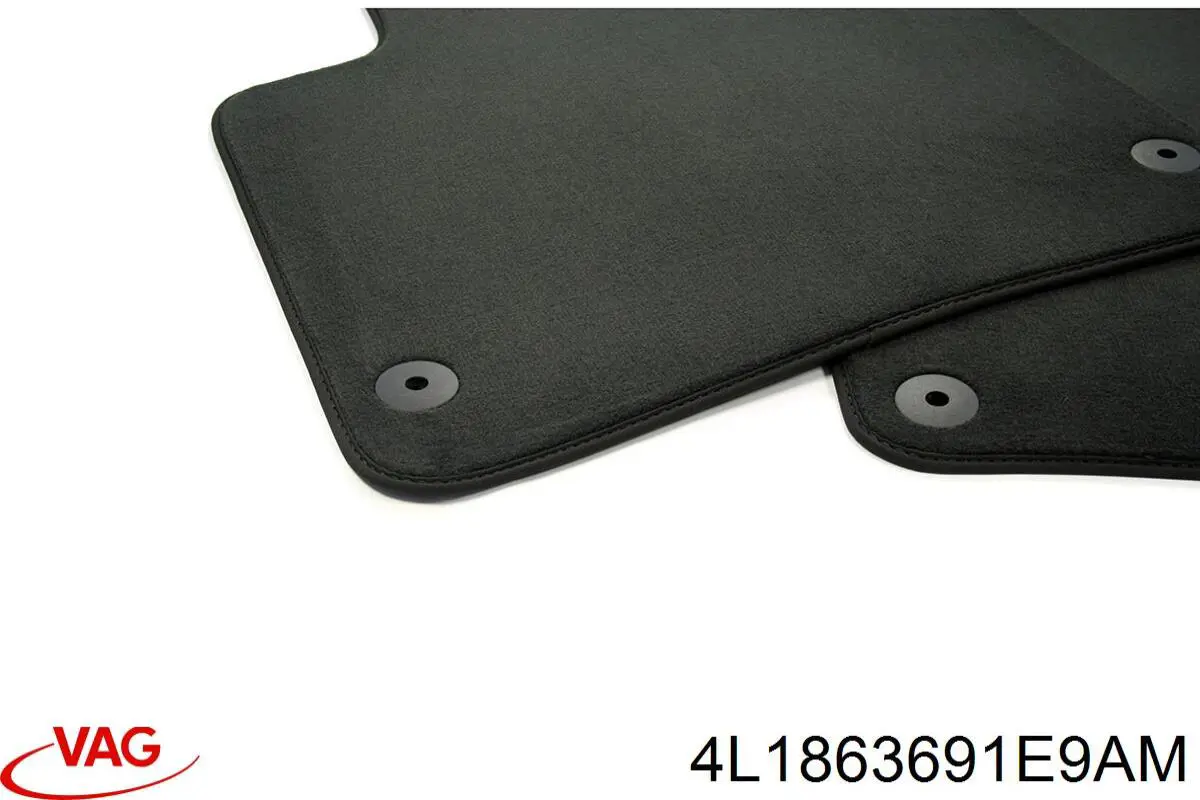Compre 4L1863691E9AM VAG Tapetes dianteiros + traseiros, kit