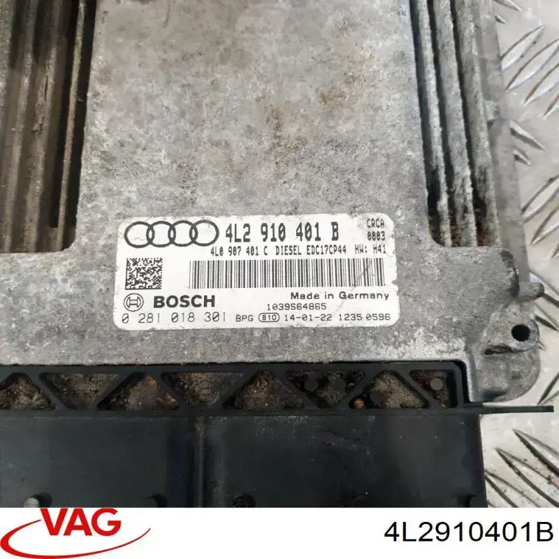 4L2910401B VAG Módulo de direção (Centralina eletrônica) de motor