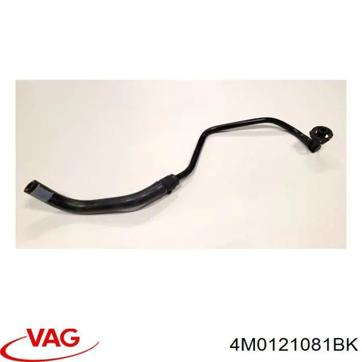 4M0121081BK VAG Mangueira (cano derivado) do sistema de esfriamento