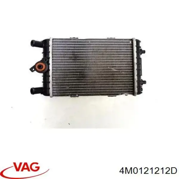 Radiador de esfriamento de motor adicional 13K1086 Polcar