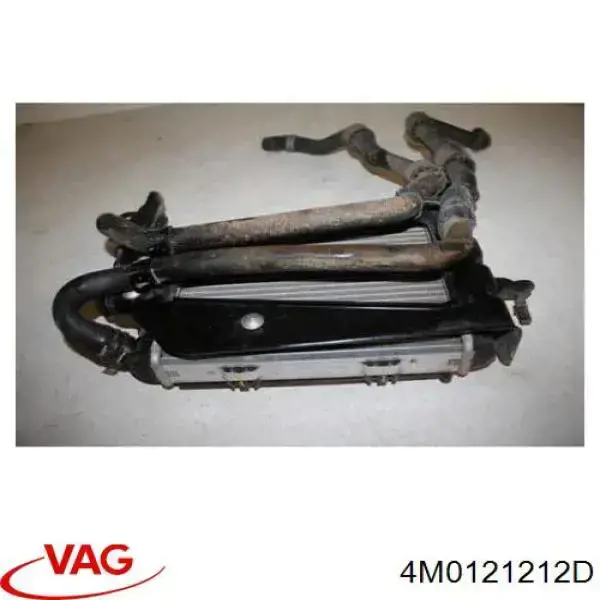 Radiador de esfriamento de motor adicional 13K1086 Polcar