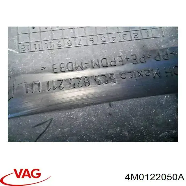 Compre 4M0122050A VAG Mangueira (cano derivado) do sistema de esfriamento