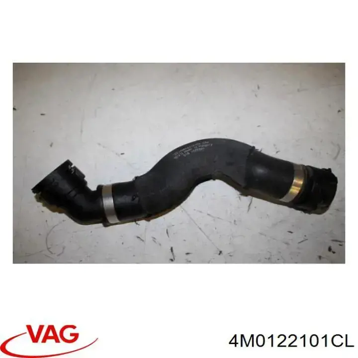 4M0122101CL VAG Mangueira (cano derivado) do radiador de esfriamento superior