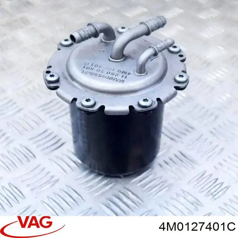 4M0127401C VAG Caixa de filtro de combustível