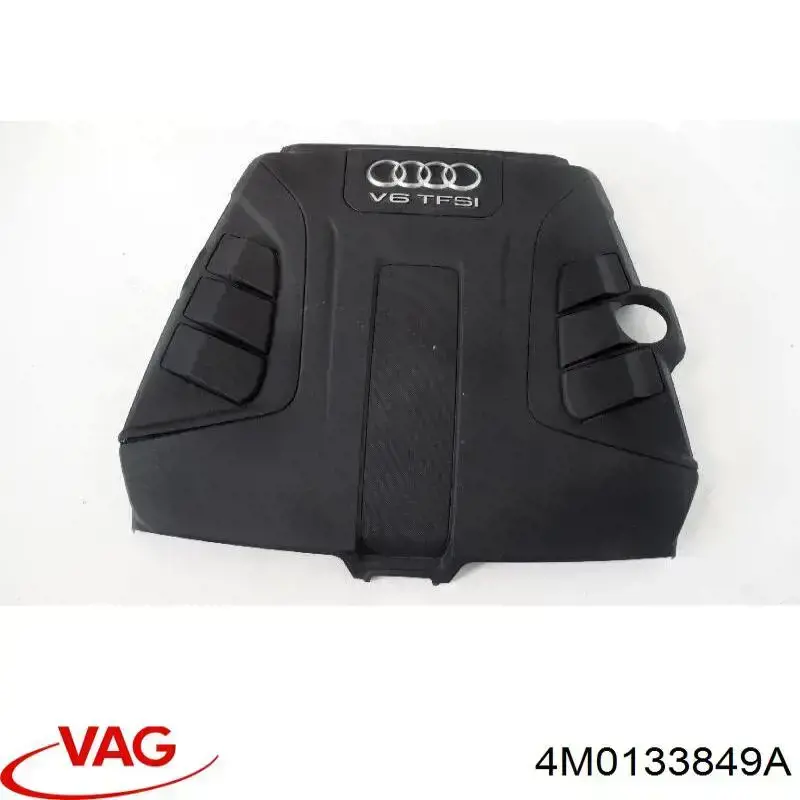 4M0133849A VAG Tampa de motor decorativa