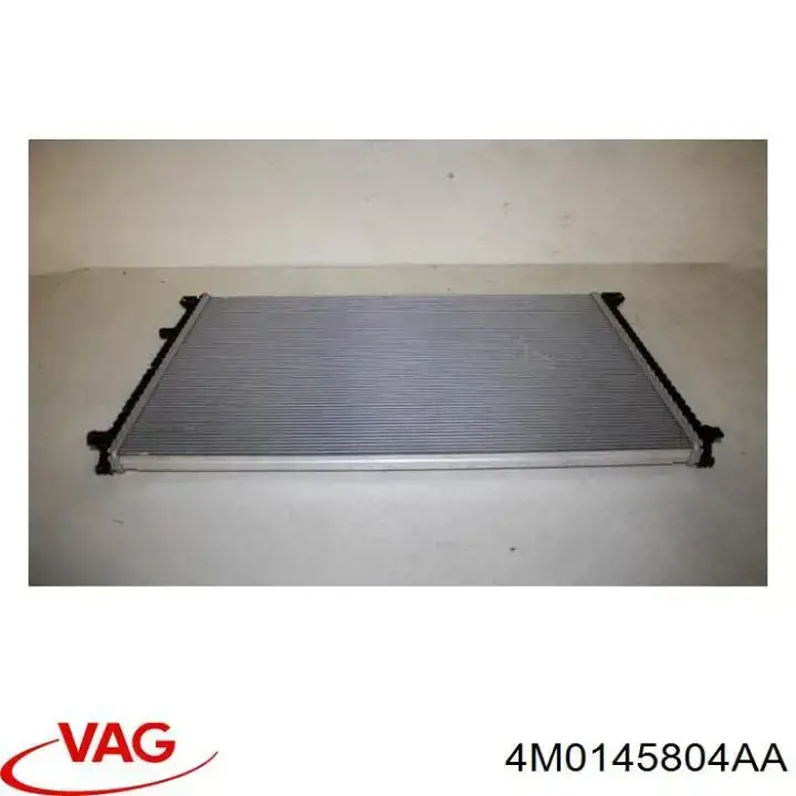 4M0145804AA VAG Radiador de esfriamento de motor adicional