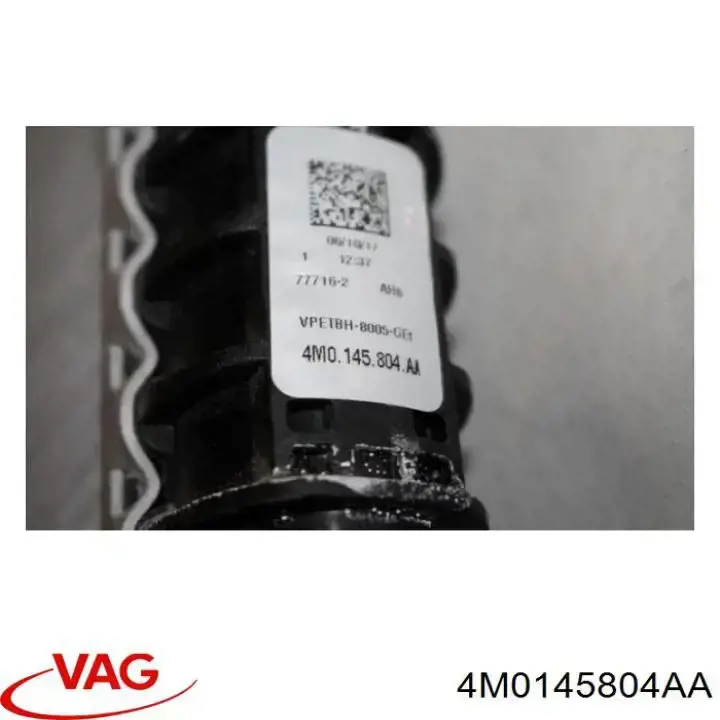 Compre 4M0145804AA VAG Radiador de esfriamento de motor adicional