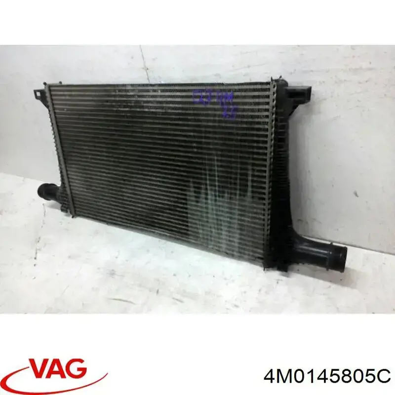 Radiador de intercooler VAG 4M0145805C preço, a partir de 171,25 USD