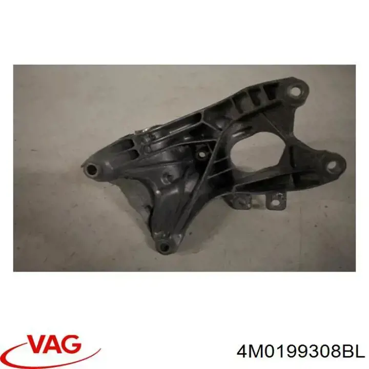 4M0199308BL VAG Consola de coxim (apoio) direita de motor