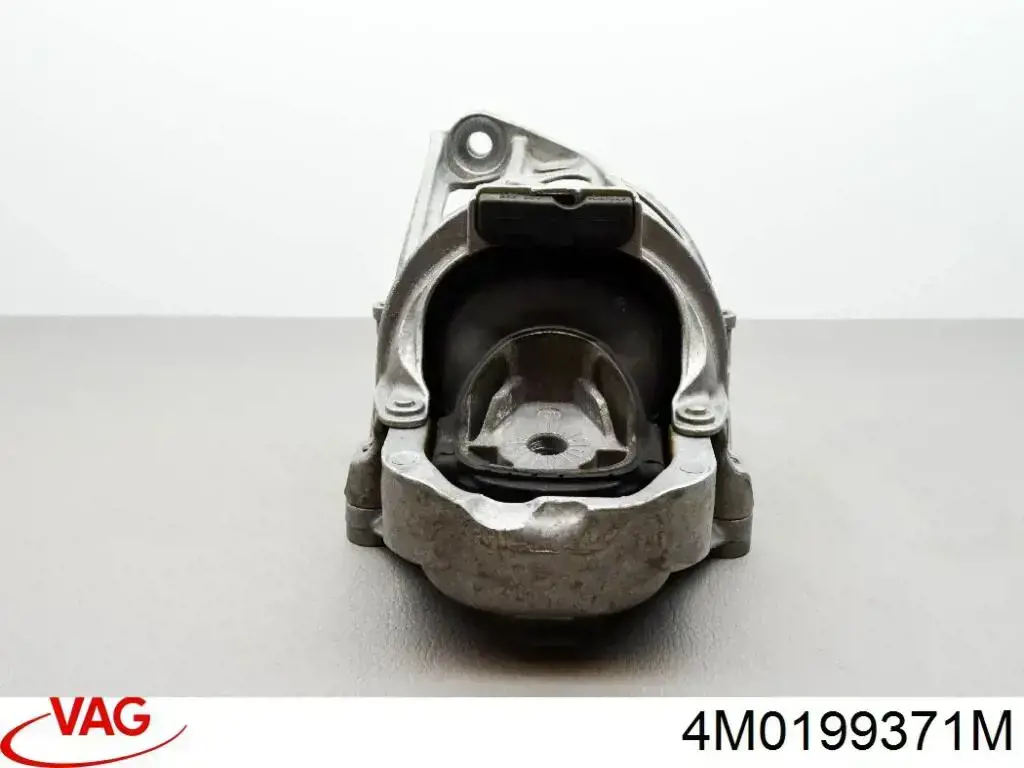 4M0199371M VAG Coxim (suporte) esquerdo de motor