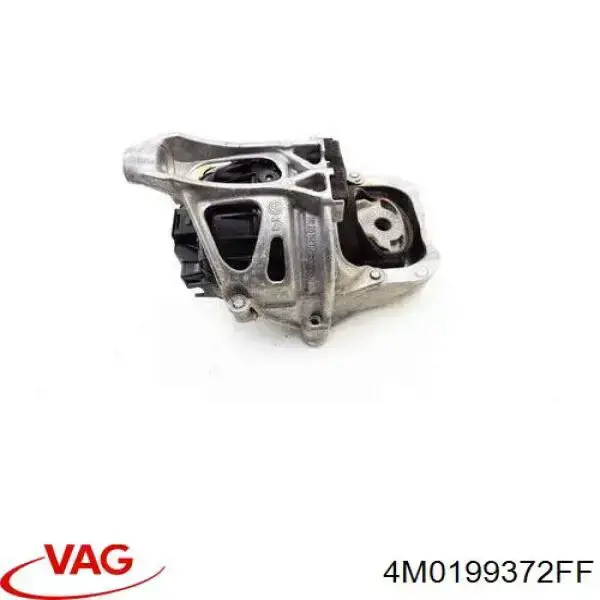 4M0199372FF VAG Coxim (suporte) direito de motor