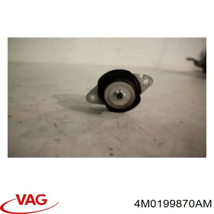 4M0199870AM VAG Coxim (suporte) direito de motor