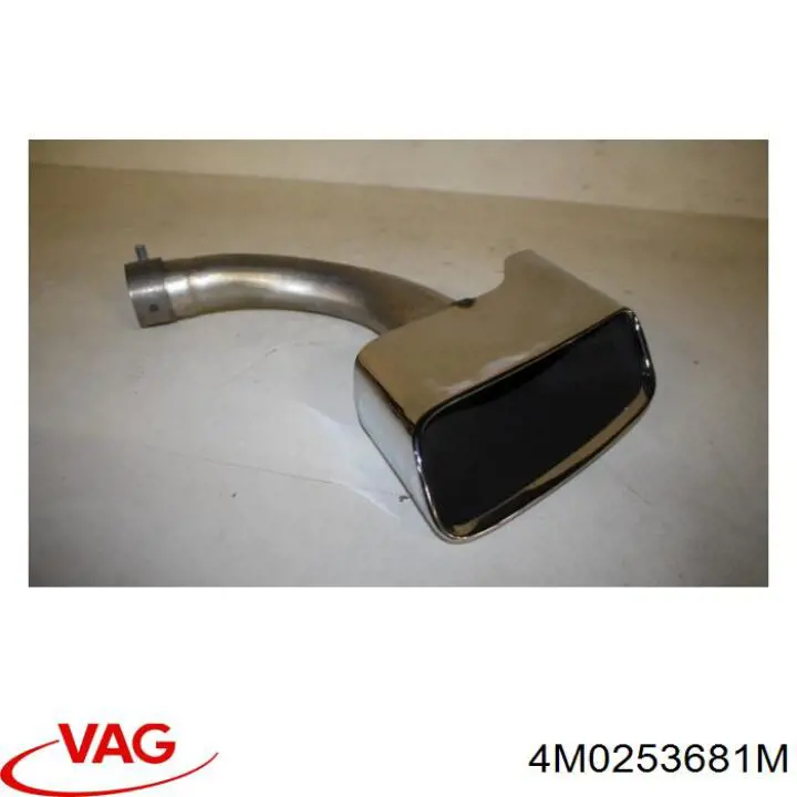 4M0253681M VAG Bocal para o silenciador