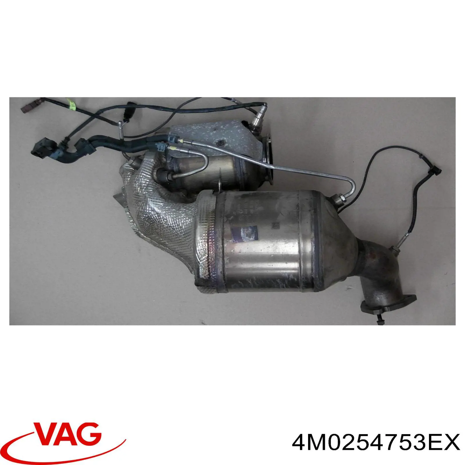 Filtro de partículas do sistema dos gases de escape VAG 4M0254750PX preço, a partir de 4014,77 USD